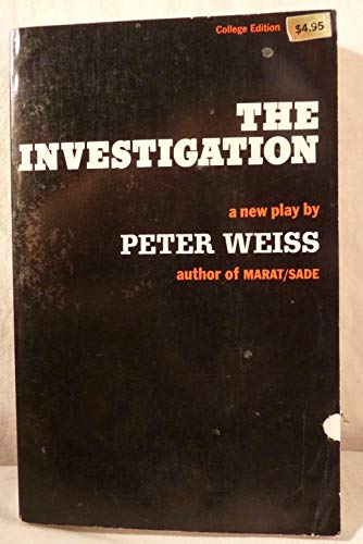 Beispielbild fr The Investigation zum Verkauf von Better World Books