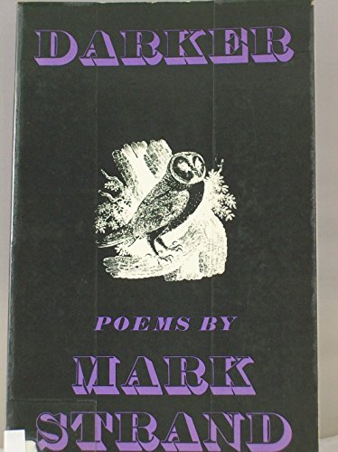 9780689103469: Darker; Poems.