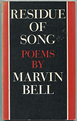 Imagen de archivo de Residue of Song a la venta por Better World Books