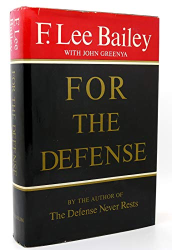 9780689106675: For the Defense