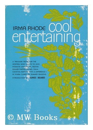 Imagen de archivo de Cool entertaining a la venta por Your Online Bookstore