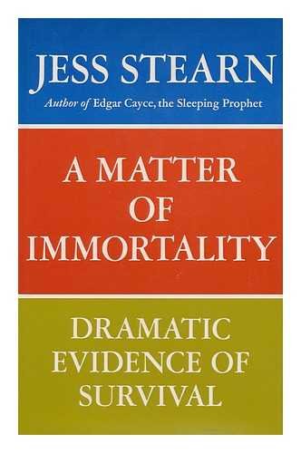 9780689107214: A matter of immortality: Dramatic evidence of survival
