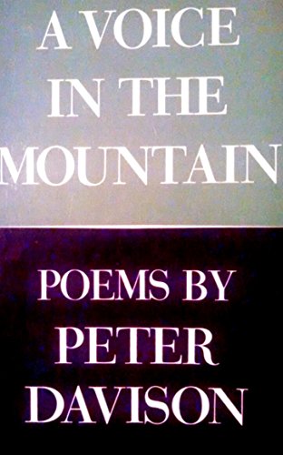 Stock image for A voice in the mountain: Poems for sale by Books From California