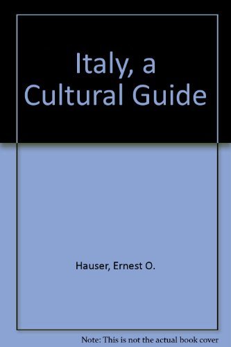 Imagen de archivo de Italy : A Cultural Guide a la venta por Better World Books