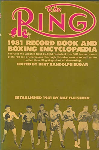 9780689111907: The Ring Record Book and Boxing Encyclopedia