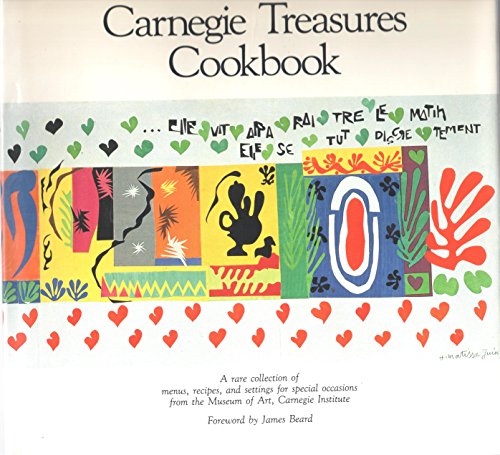 Beispielbild fr Carnegie Treasures Cookbook zum Verkauf von Better World Books