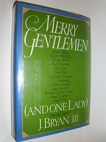 Beispielbild fr Merry Gentlemen (& One Lady) zum Verkauf von Better World Books