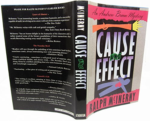 9780689118944: Cause and Effect: An Andrew Broom Mystery