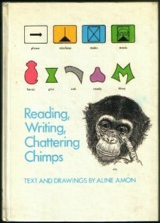 Stock image for Reading, writing, chattering chimps: Text and drawings for sale by Better World Books: West