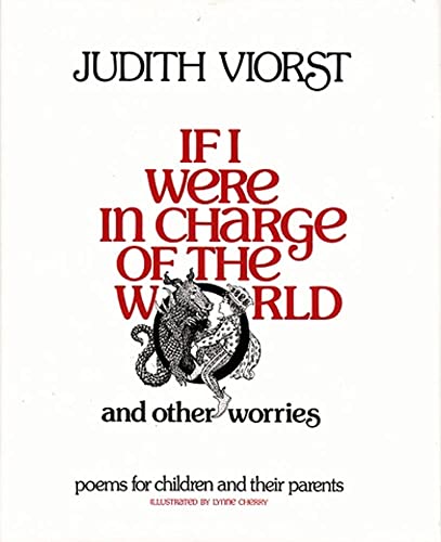 Stock image for If I Were in Charge of the World and Other Worries: Poems for Children and Their Parents for sale by Orion Tech