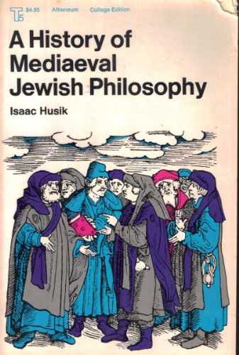 Stock image for History of Medieval Jewish Philosophy. for sale by Powell's Bookstores Chicago, ABAA