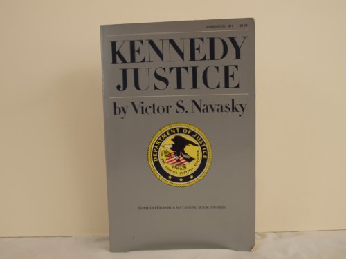 Imagen de archivo de Kennedy justice a la venta por Wonder Book