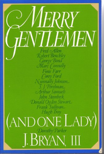 9780689707247: Merry Gentlemen and One Lady