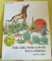 Imagen de archivo de The GIRL WHO LOVED WILD HORSES a la venta por Your Online Bookstore