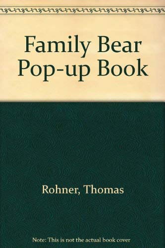 Stock image for Family Bear Pop-Up Book for sale by ThriftBooks-Atlanta