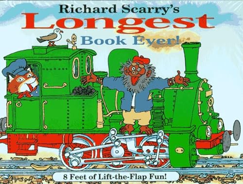9780689801341: Richard Scarry's Longest Book Ever/8 Feet of Lift-The-Flap Fun!