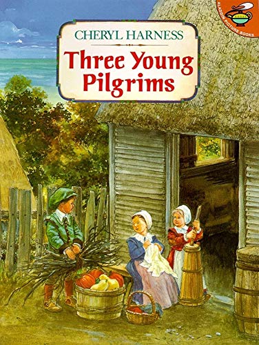 Stock image for Three Young Pilgrims - Aladdin Picture Books for sale by WorldofBooks