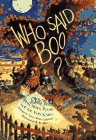 9780689803086: Who Said Boo?: Halloween Poems for the Very Young