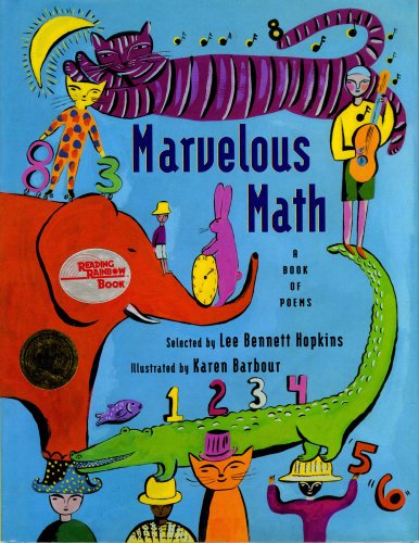 Beispielbild fr Marvelous Math : A Book of Poems zum Verkauf von Better World Books