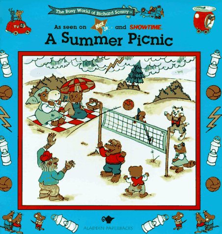 9780689809910: A SUMMER PICNIC: BUSY WORLD RICHARD SCARRY #5 (The Busy World of Richard Scarry)