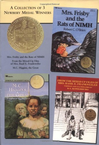 Imagen de archivo de A Collection of 3 Newbery Medal Winners. 3 books in ill. orig. cardboard case. Containing: M. C. Higgins, the Great / by Virginia Hamilton. From the Mixed-Up Files of Mrs. Basil E. Frankweiler / written and ill. by E. L. Konigsburg. Mrs. Frisby and the Rats of NIMH / by Robert C. O'Brien. a la venta por Antiquariat + Buchhandlung Bcher-Quell
