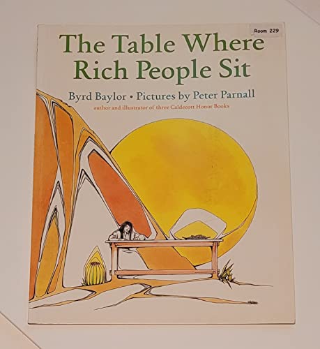 Stock image for The Table Where Rich People Sit (Aladdin Picture Books) for sale by MusicMagpie