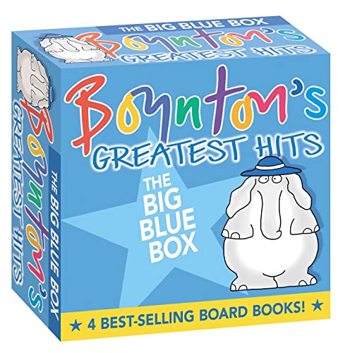 Boynton's Greatest Hits The Big Blue Box: Moo, Baa, La La La!; A to Z; Doggies; Blue Hat, Green H...