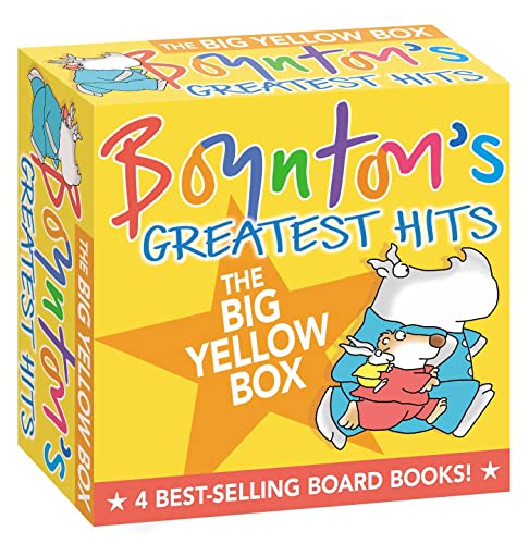 Stock image for Boyntons Greatest Hits The Big Yellow Box (Boxed Set): The Going to Bed Book; Horns to Toes; Opposites; But Not the Hippopotamus for sale by Goodwill of Colorado