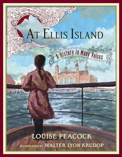 9780689830266: At Ellis Island: A History in Many Voices
