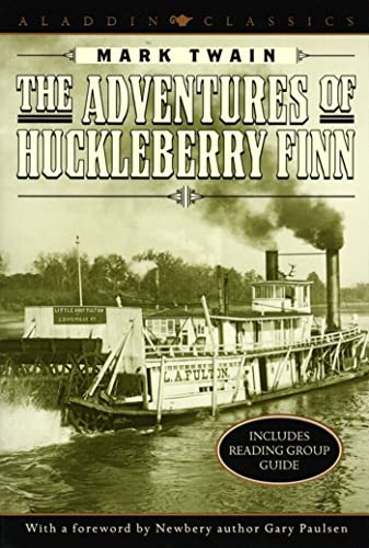 Stock image for The Adventures of Huckleberry Finn (Aladdin Classics) for sale by boyerbooks
