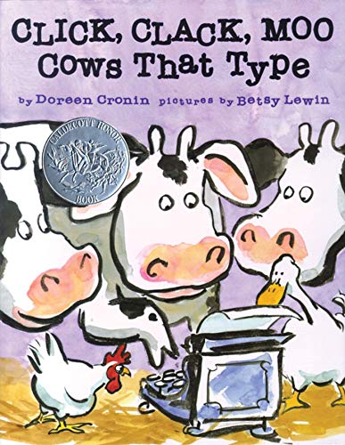 9780689832130: Click, Clack, Moo: Cows That Type (A Click Clack Book)