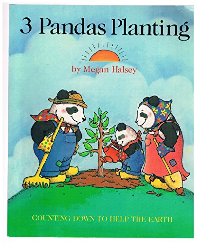 9780689833045: Three Pandas Planting