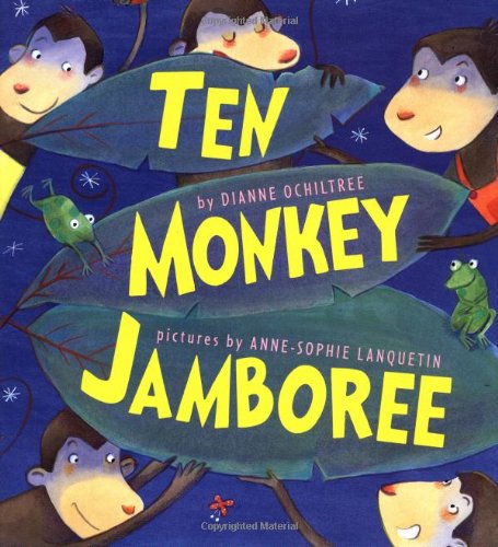 9780689834028: Ten Monkey Jamboree