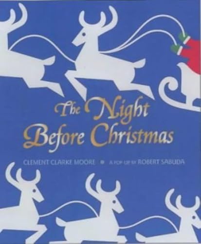 Imagen de archivo de The Night Before Christmas Pop-up - UK Edition a la venta por Ergodebooks