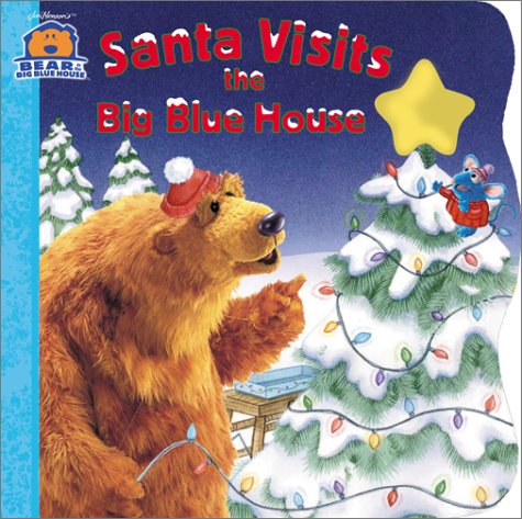Stock image for Santa Visits the Big Blue House (Bear in the Big Blue House Shaped) for sale by Reliant Bookstore