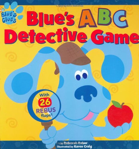 9780689843464: Blue's ABC Detective Game