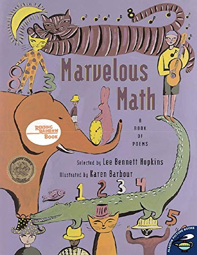 

Marvelous Math: A Book of Poems (Aladdin Picture Books) [Soft Cover ]