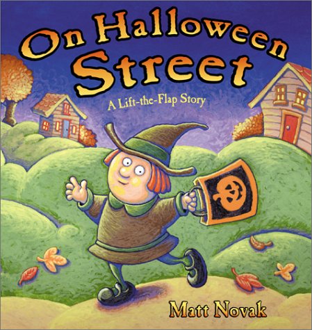 Imagen de archivo de On Halloween Street: A Lift-the-Flap Story a la venta por Wonder Book