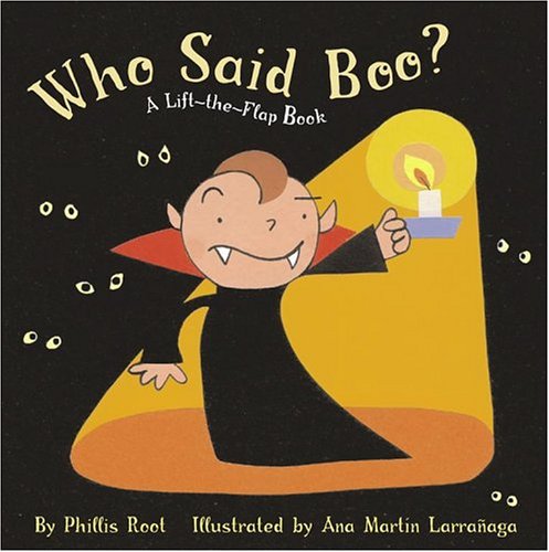 Stock image for Who Said Boo?: A Lift-the-Flap Book for sale by Hippo Books