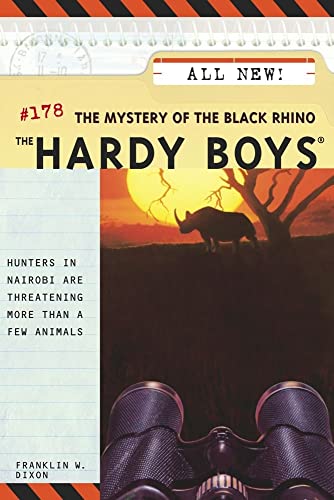 Stock image for The Mystery of the Black Rhino (The Hardy Boys #178) for sale by SecondSale