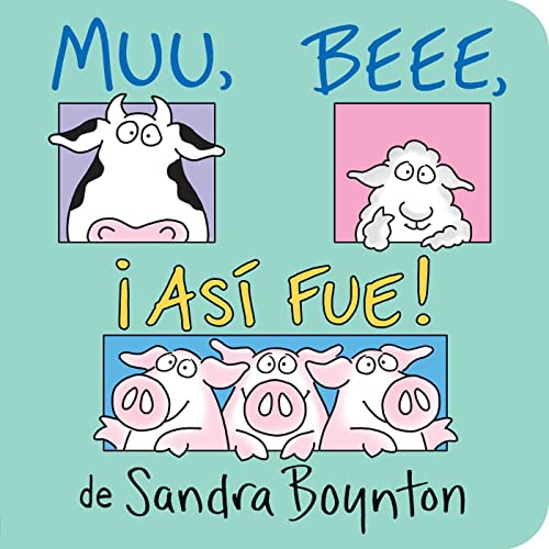 Imagen de archivo de Muu. Beee. As fue! / Moo, Baa, La La La, Spanish Edition a la venta por Orphans Treasure Box