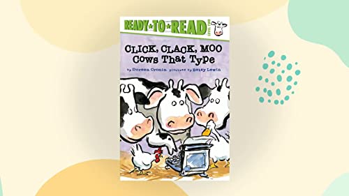 Stock image for Click, Clack, Moo Cows that Type (Compliments of Cheerios edition) for sale by Hedgehog's Whimsey BOOKS etc.