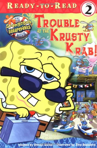 Beispielbild fr Trouble at the Krusty Krab! (Spongebob Squarepants Ready-to-Read) zum Verkauf von Wonder Book