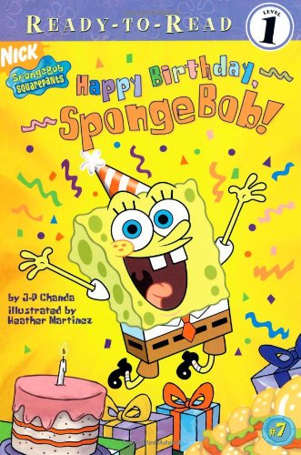 Stock image for Happy Birthday, SpongeBob! (Spongebob Squarepants Ready-To-Read: Level 1) for sale by Wonder Book