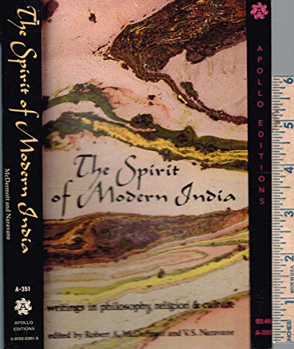 Beispielbild fr The spirit of modern India;: Writings in philosophy, religion & culture, zum Verkauf von ThriftBooks-Atlanta