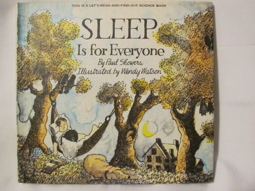 9780690004243: Title: Sleep is for everyone Lets ReadAndFindOut Science