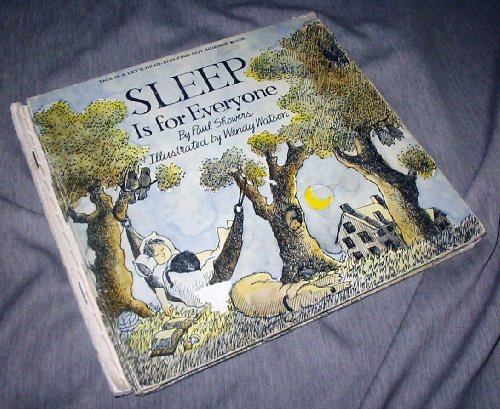 Imagen de archivo de Sleep is for everyone (Let's-read-and-find-out science books) Showers, Paul a la venta por GridFreed