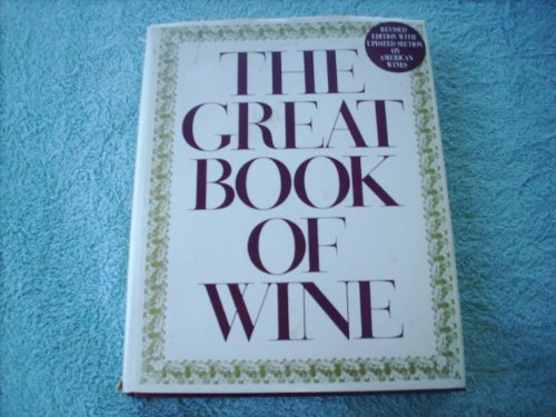 Stock image for The Great Book of Wine for sale by ThriftBooks-Atlanta