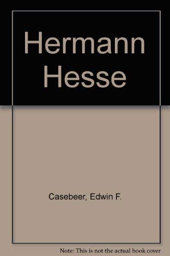 9780690010503: Hermann Hesse Hardcover