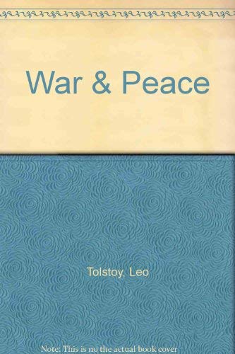 9780690011081: War and peace